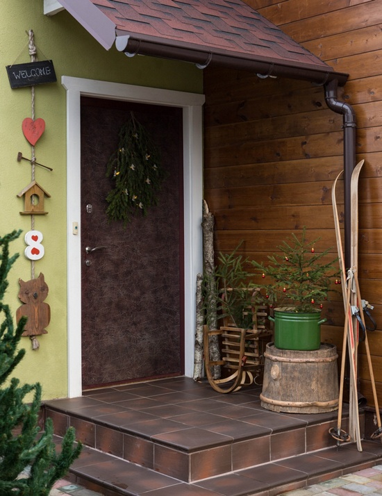 Новогоднее убранство дома Натальи-часть 1