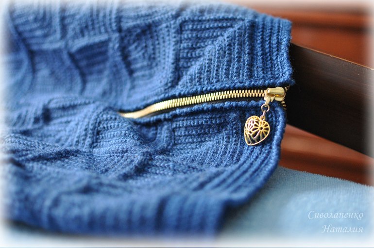 Юбка из квадратов