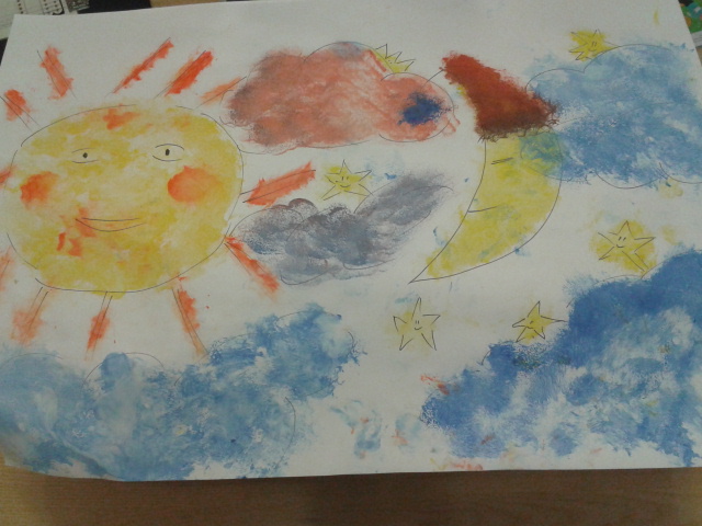 Розовый лев и не только: наши с дочкой творилки (9 месяцев - 1 год+)