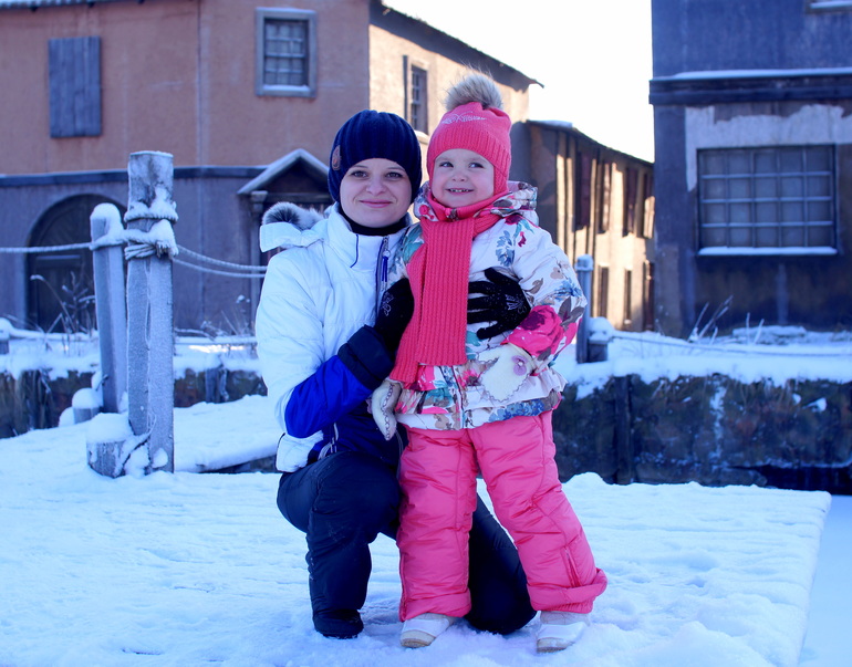 Весь покрытый инеем, абсолютно весь...