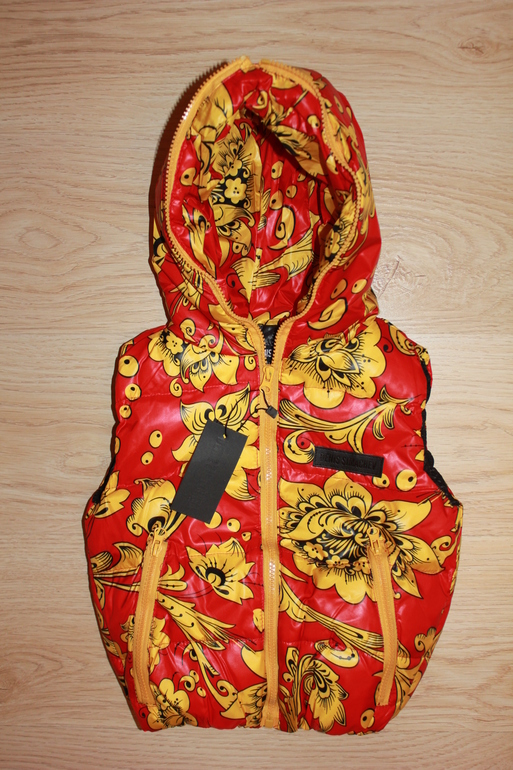 Демисезонные куртки и жилеты для мальчиков и девочек. Размеры 86 - 150.