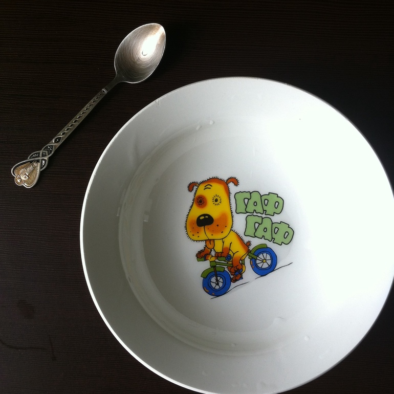 Тарелочка ))