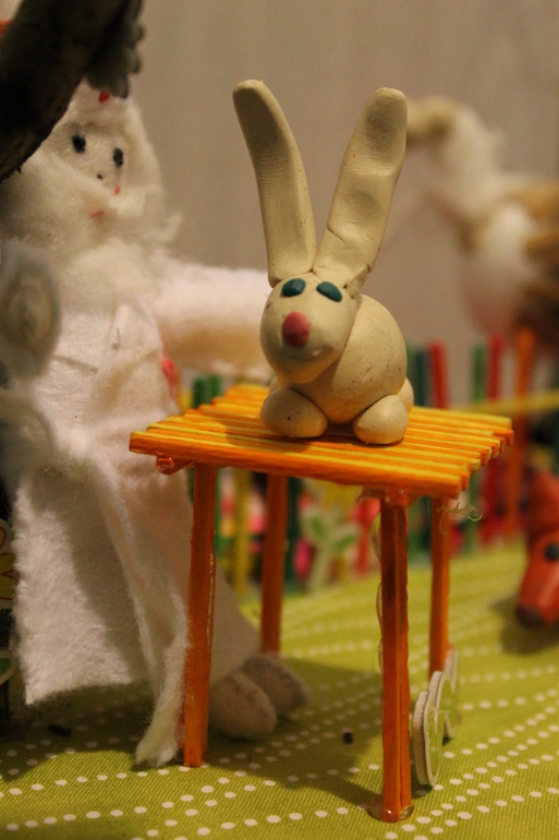 Объемная поделка Айболит