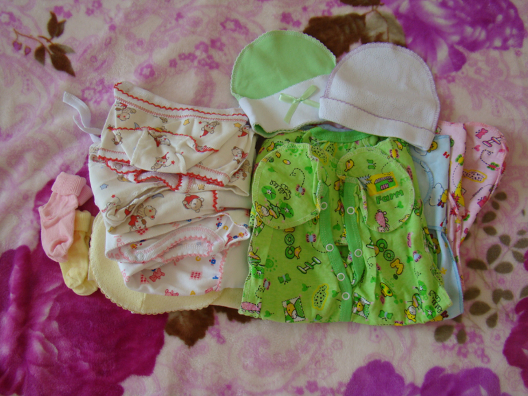 Собираю пакеты в роддом (часть 1).