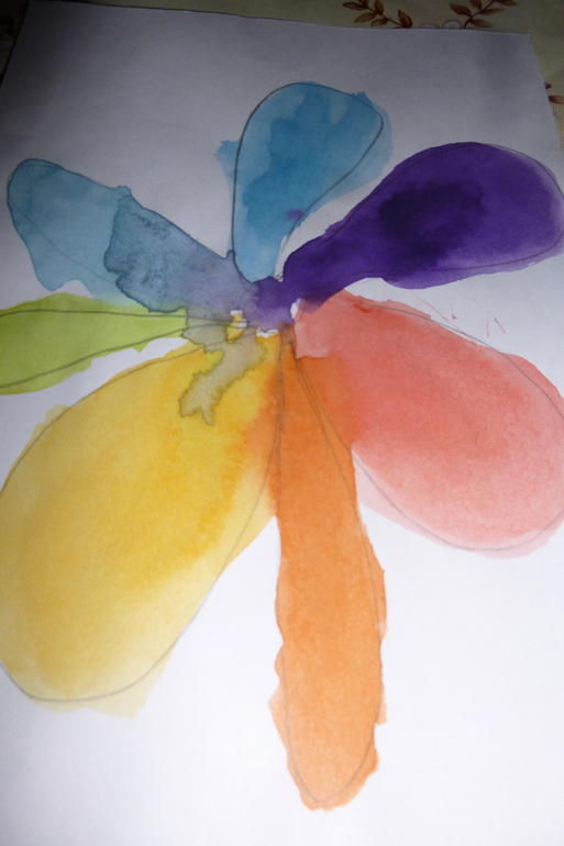 Вот такой у меня талантливый художник растете)))