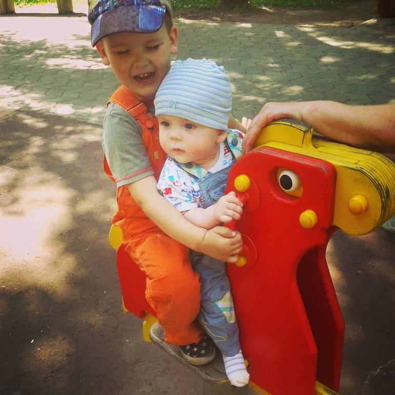 вот какие мы выросли