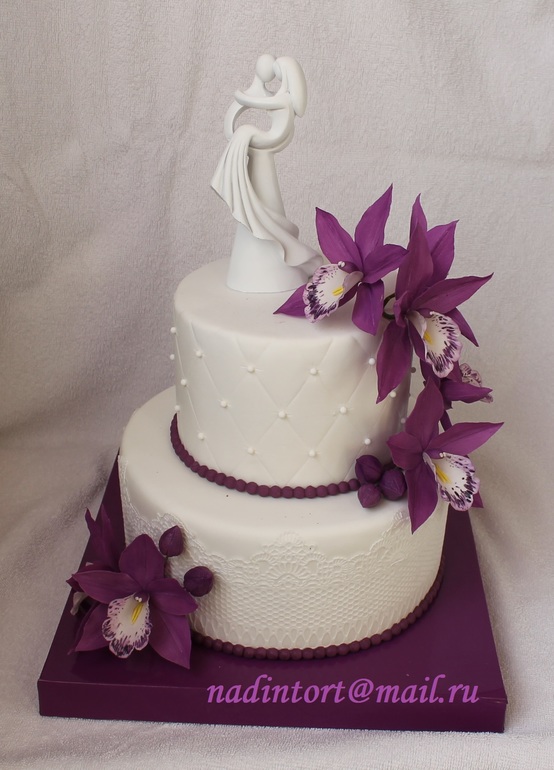 Свадебный с орхидеями