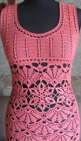 Вяжу платье, приглашаю за компанию