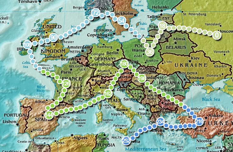 30 дней вокруг света – Глава 15 - Третья пошла