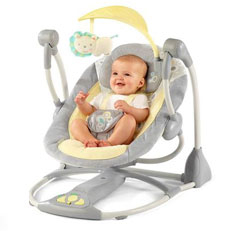 Продам детские качели Bright Starts, НОВЫЕ (г.Москва) - 4000 р.