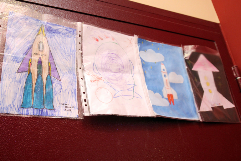 Мы сегодня попали на День космонавтики в