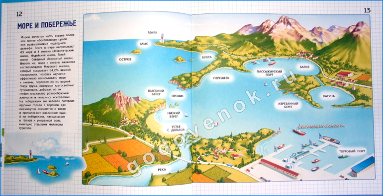 Иллюстрированный атлас мира для детей