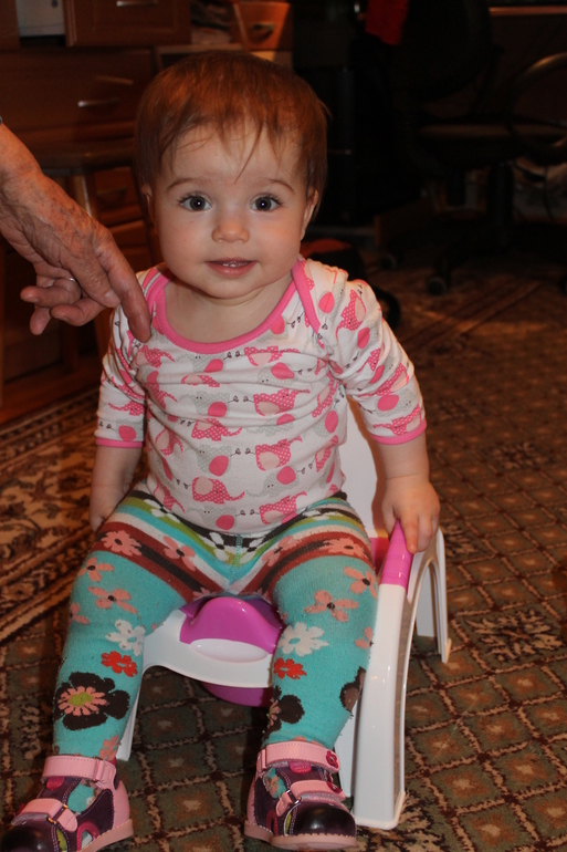 Вика и его Величество Горшок. Как это было..