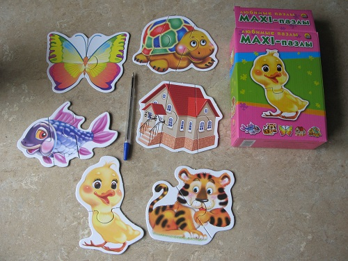 Пазлы для малышей