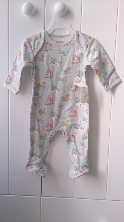 Новый комбинезон-слип для малыша 0-3 месяца от Cath Kidston 500р