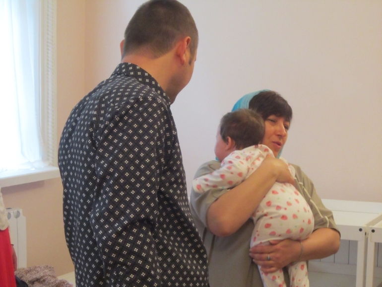 17.05.14 мы покрестили нашу вареньку.