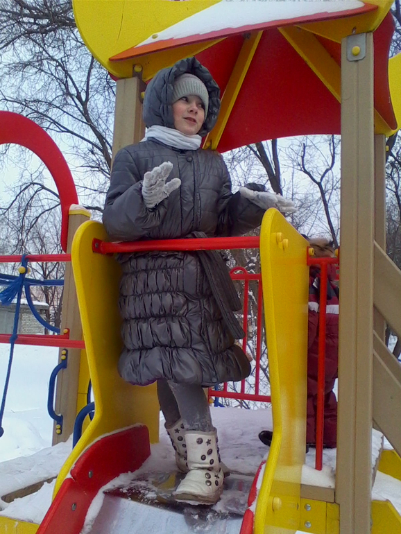 наши зимние прогулки-ежедневные