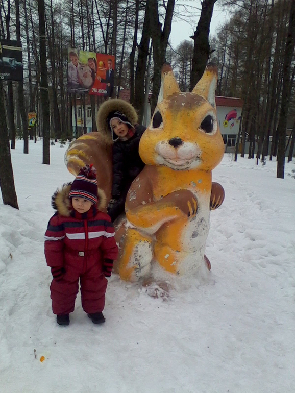 наши зимние прогулки-ежедневные