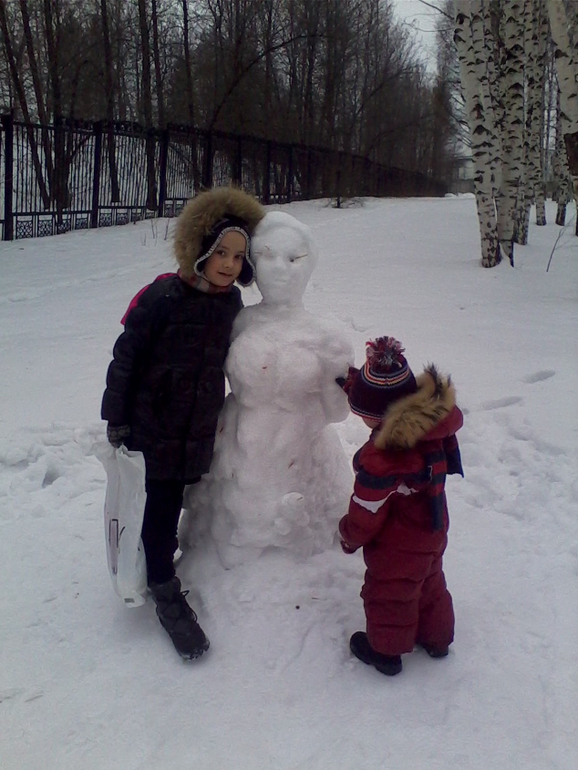 наши зимние прогулки-ежедневные