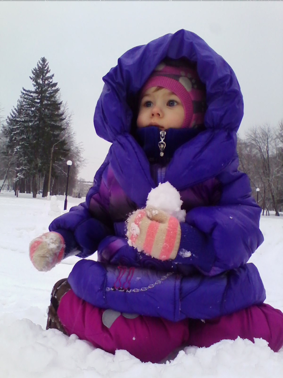 наши зимние прогулки-ежедневные