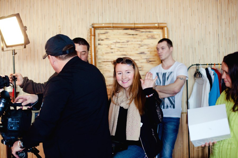 Декор и костюмы для съемок Первого канала)))