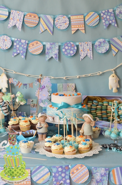 Сладкий стол "Море-море"...