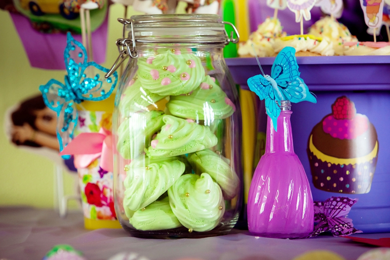 Dora the Explorer candy bar...Сладкий стол Даша — путешественница...