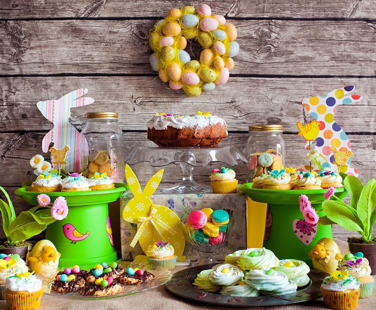Пасхальный сладкий стол. Easter candy bar.