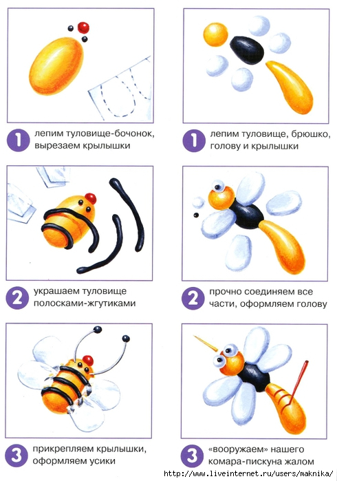 Тех карта по лепке