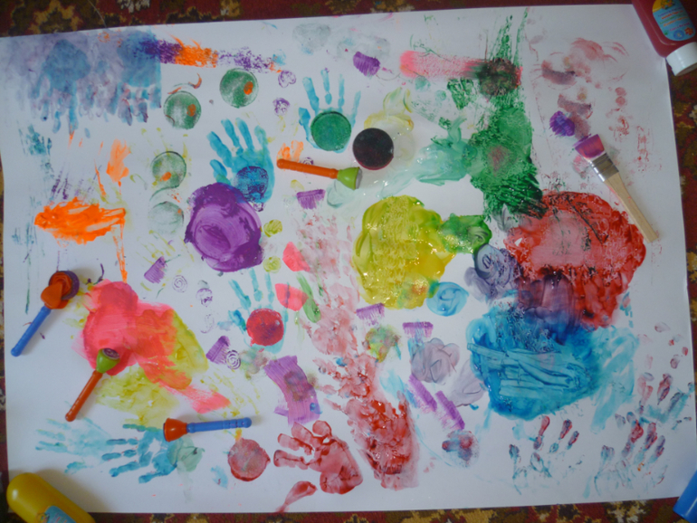 Художка. Масштабное рисование или наша ГИГАНТЮРА!