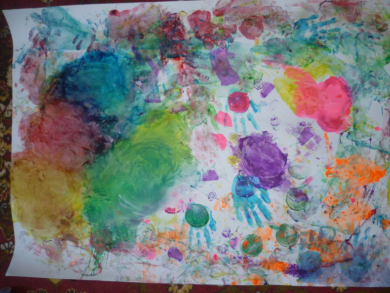 Художка. Масштабное рисование или наша ГИГАНТЮРА!