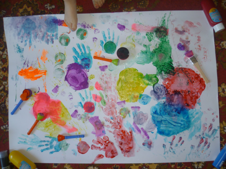 Художка. Масштабное рисование или наша ГИГАНТЮРА!