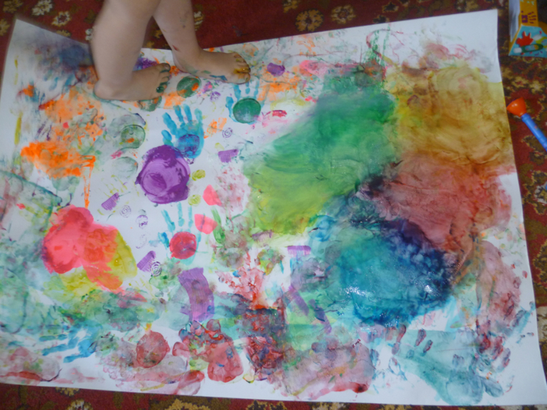 Художка. Масштабное рисование или наша ГИГАНТЮРА!