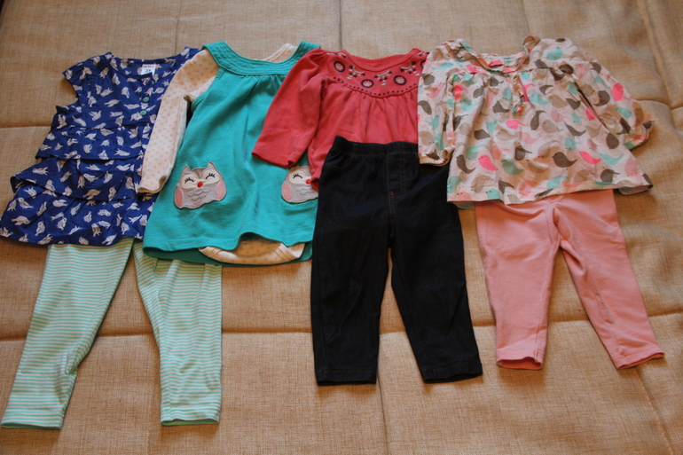 МНОГО одежды для девочки 6-24мес. Есть НОВЫЕ вещи!