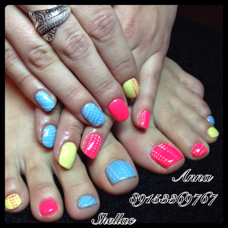 Маникюр и Педикюр,шеллак, shellac в Бутово