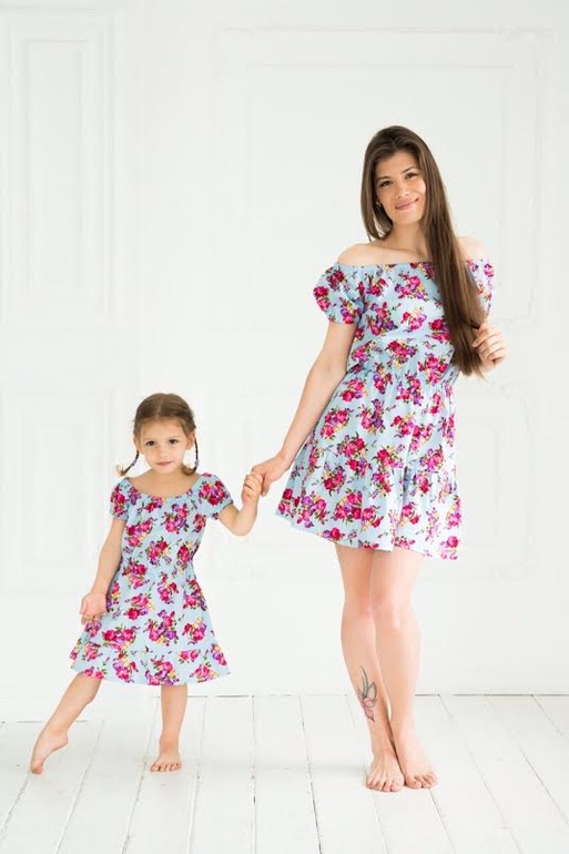 Платья для мамы и ребенка