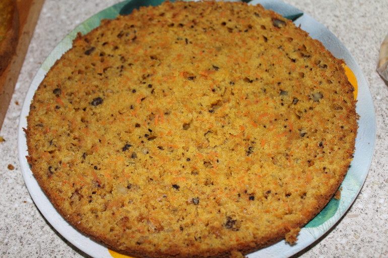 Морковный торт