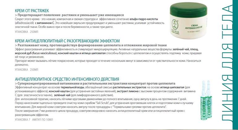 Натуральная термальная косметика из Италии