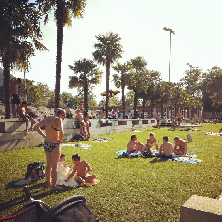 Летний европейский трип 2013 с годовасиком. Часть 7. Менаджио и озеро Лугано