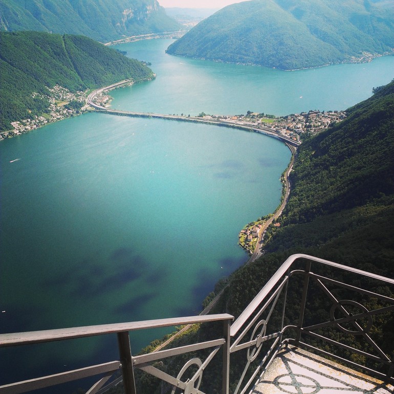 Летний европейский трип 2013 с годовасиком. Часть 7. Менаджио и озеро Лугано