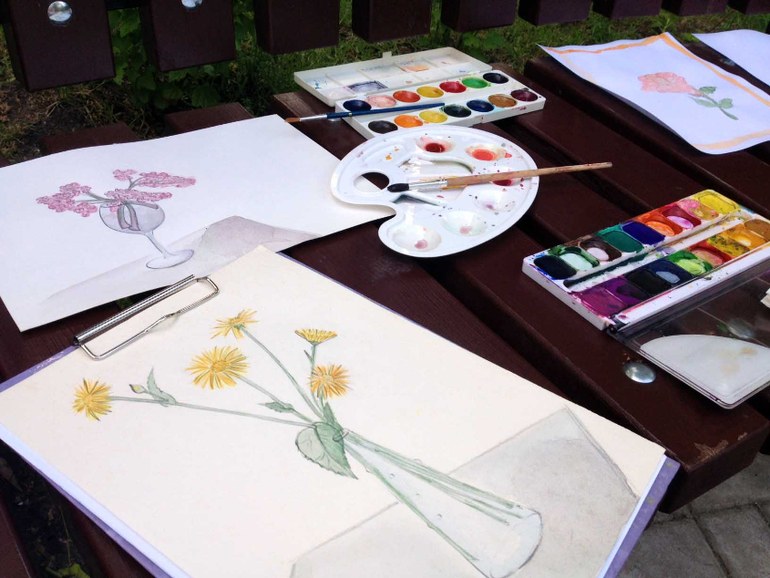 Тематические занятия ЦВЕТЫ, часть 1, вводная)))