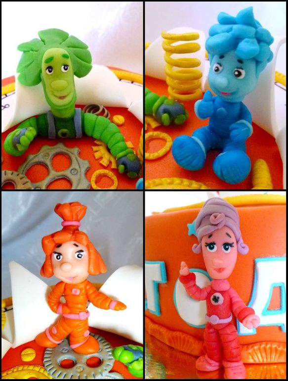 Мои фиксики из будильника)