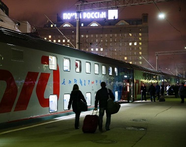 Двухэтажный поезд Москва-Адлер и дети
