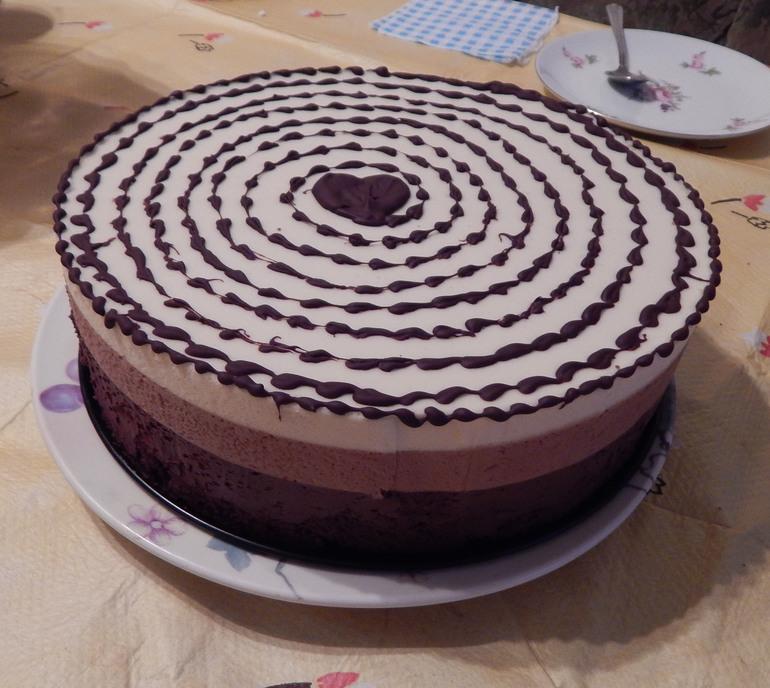 "Три шоколада" и а-ля "клубничный поцелуй"