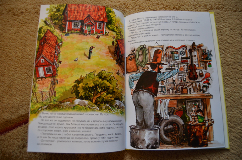 Долгожданная книга про Петсона и Финдуса)))