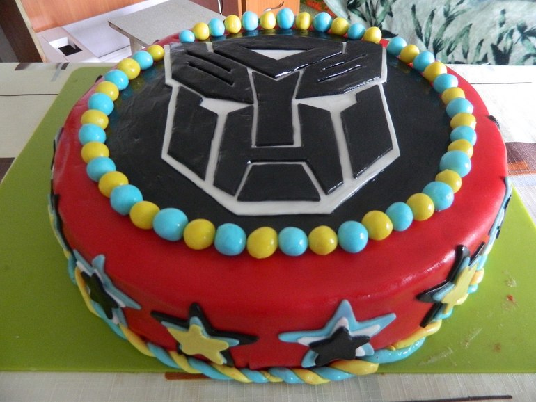 Торт на ДР сынулика