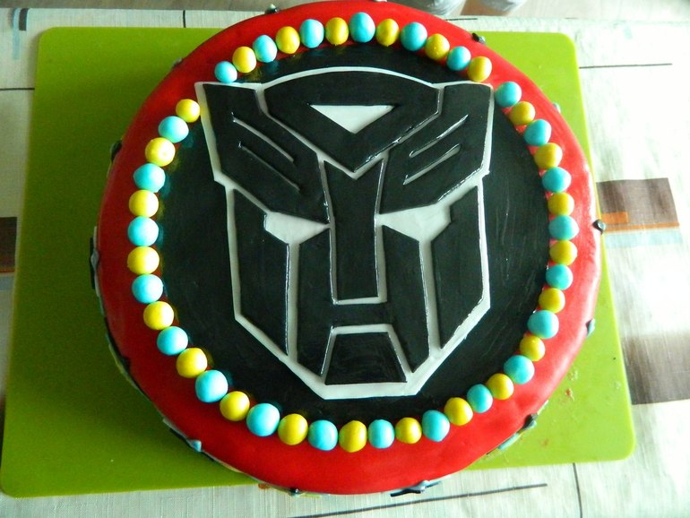 Торт на ДР сынулика