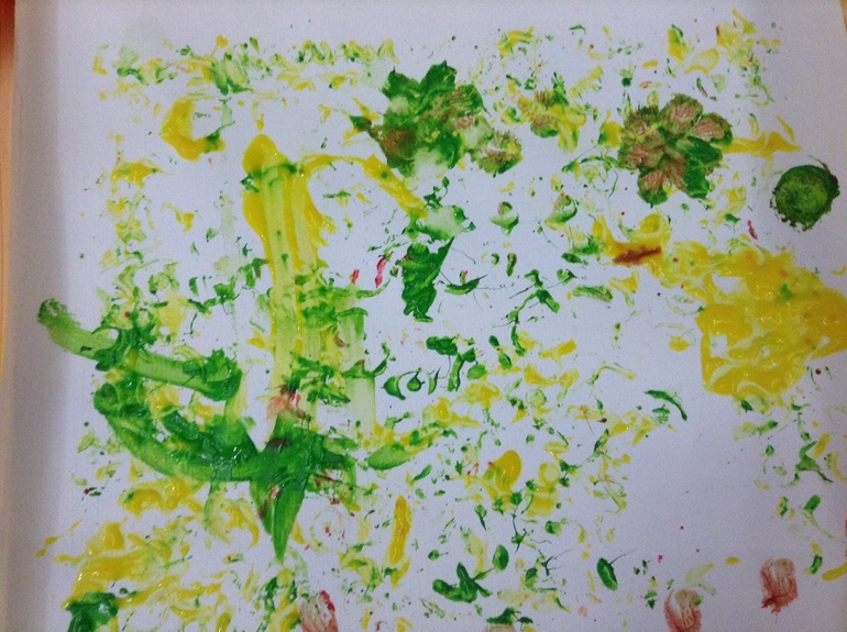 Порисовали ;) Урок 3 . Рисование мячами