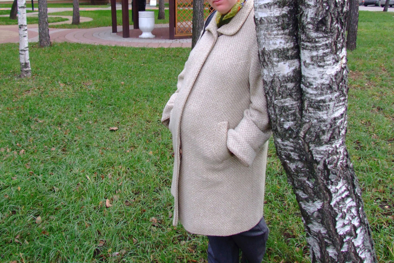 Пальто демисезонное