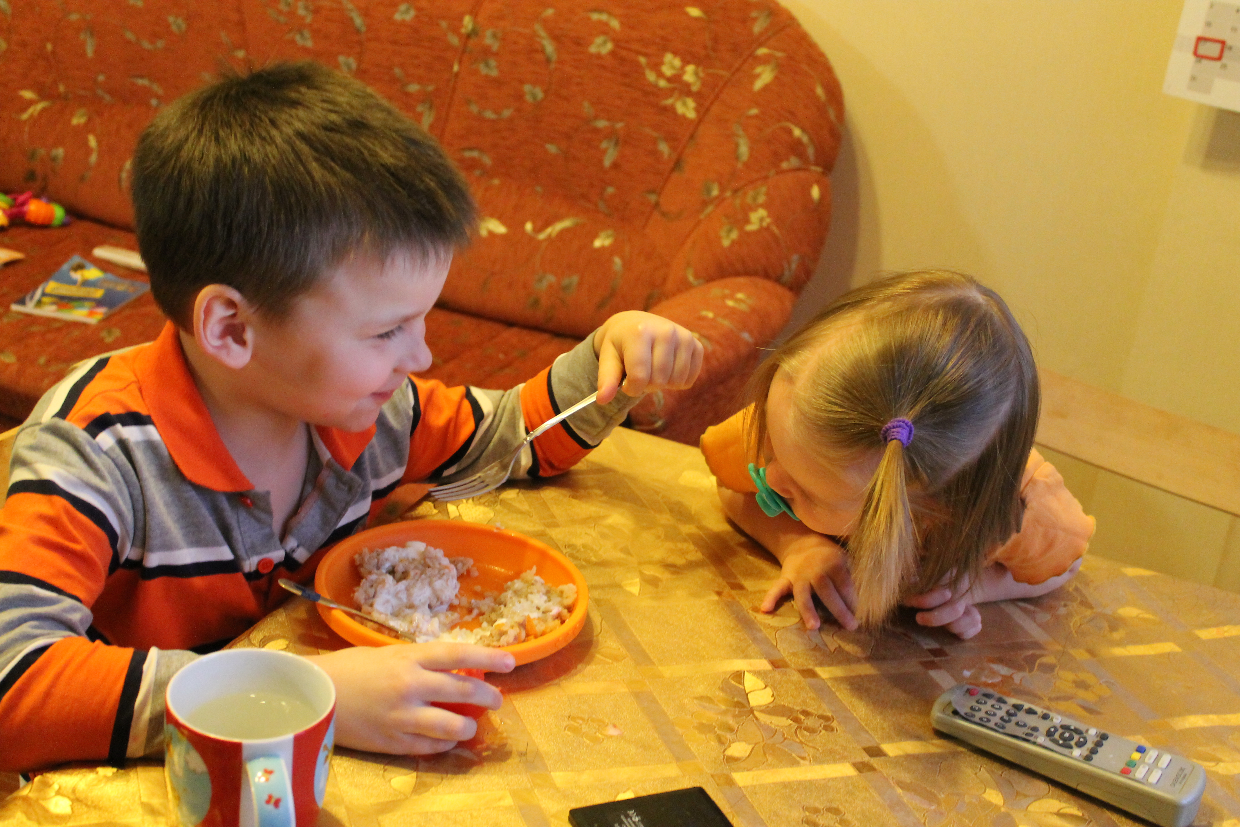 Голодное детство аллергодеток...